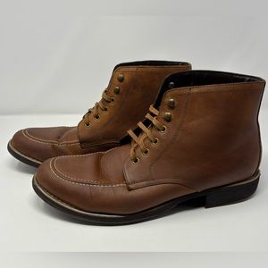 American Eagle Outfitters Mens Size 13 Brown Leather Aeo Carlisle Boots Shoes